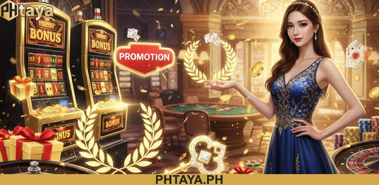 New members are welcomed with a substantial PHTAYA sign-up bonus and a PHTAYA first deposit bonus