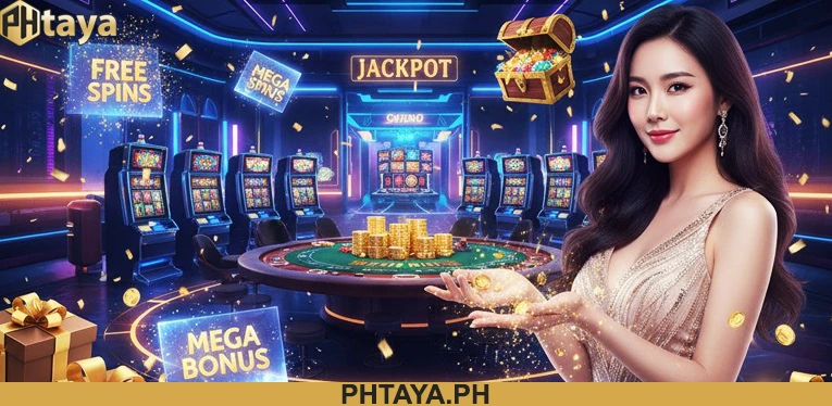 The PHTAYA partnership program is showcased, offering affiliates super high commissions PHTAYA