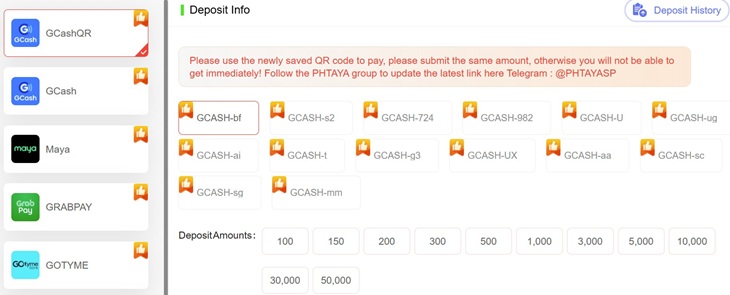Summary of Common Withdrawal and Deposit Errors at PHTAYA 2 deposit phtaya bookmaker